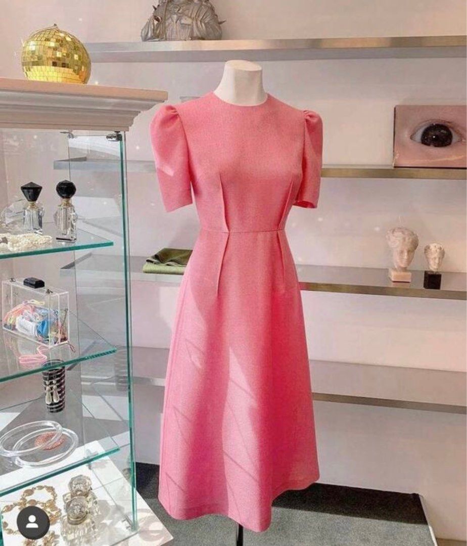 Faye Woo Tailor dress in pink, Women's Fashion, Dresses & Sets, Dresses on Carousell