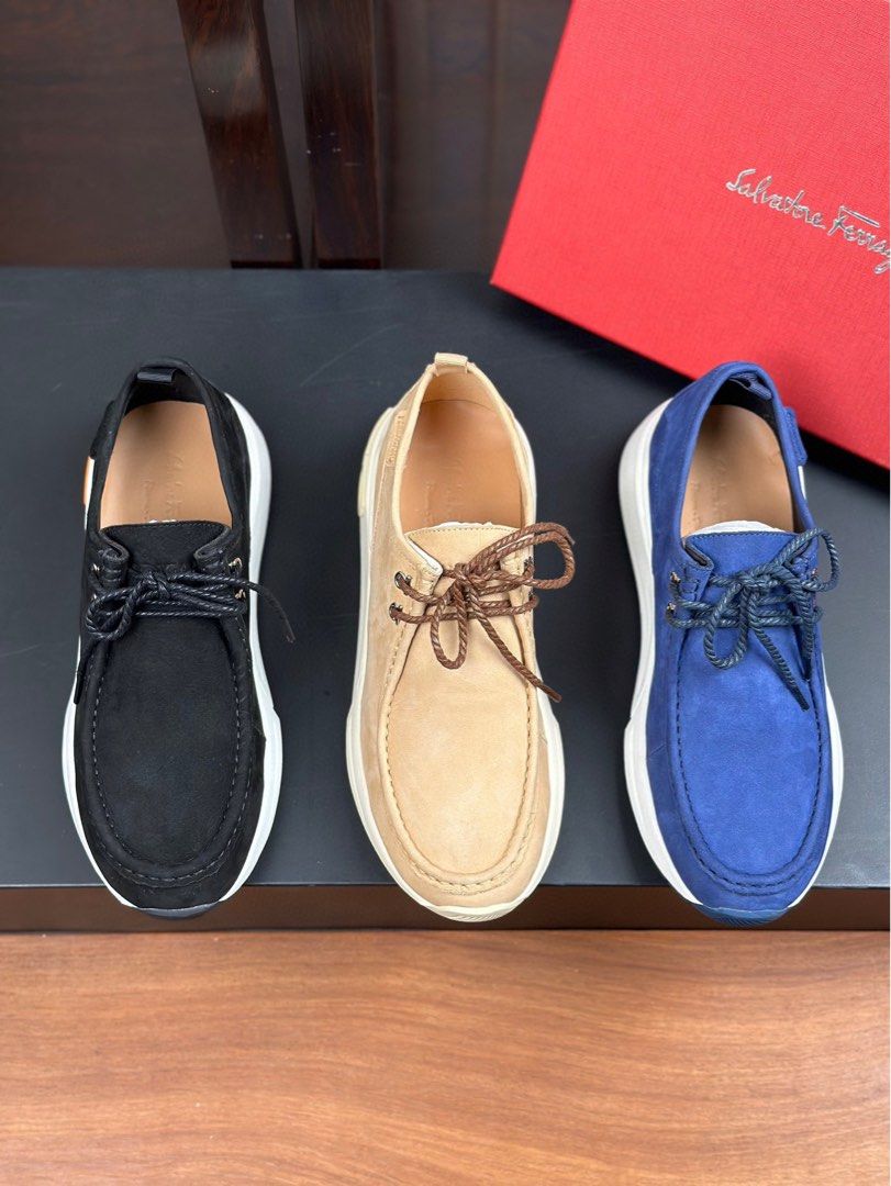 Ferragamo boat shoe outlet