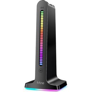 Fifine Ampligame S3 RGB Gaming Headset Stand Holder with Color Modes, Light Controls, Solid Base, 2 USB Ports | JG Superstore