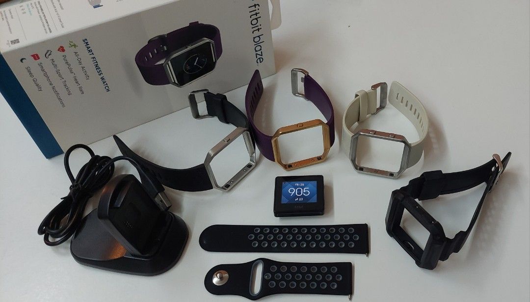 Genuine fitbit clearance blaze straps