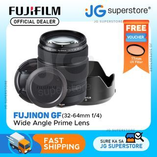 Fujifilm Fujinon GF 32-64mm f/4 R LM WR Medium format Lens | JG Superstore