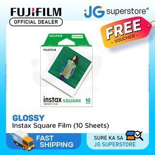 Fujifilm Glossy Instax Square Instant Film 10 Sheets Expiration November 2020 | JG Superstore