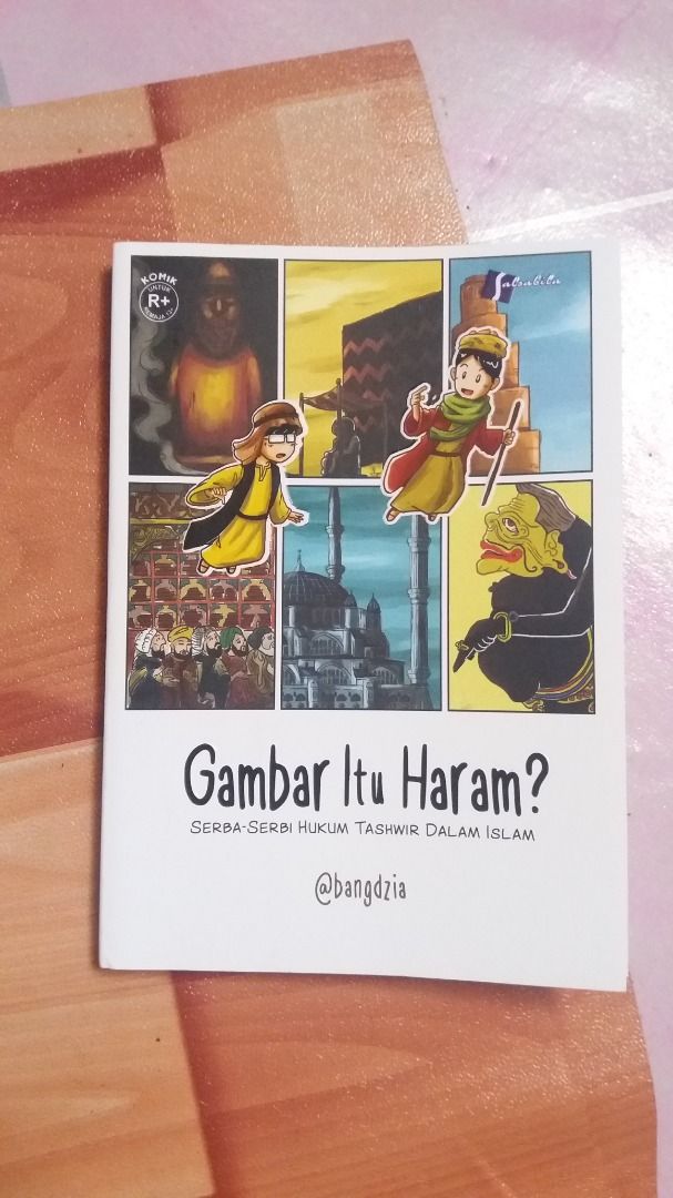 Gambar Itu Haram? Komik Remaja Islam Buku Alat Tulis Buku di Carousell