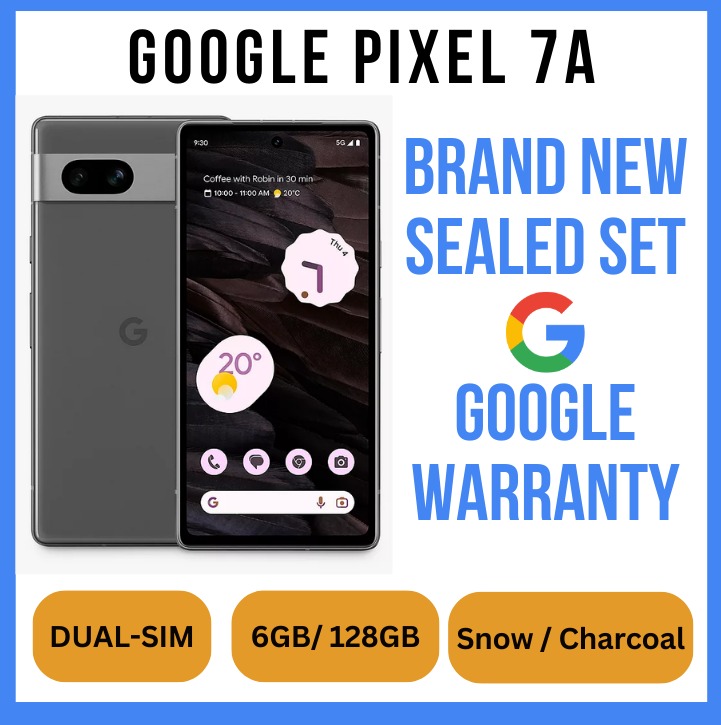 Google pixel 7 pro 128gb 256gb 512gb 5G android smartphone pixel 6a pixel  7a pixel 7 pixel 7pro pixel tablet pixel fold brand new sealed set, Mobile  Phones & Gadgets, Mobile Phones