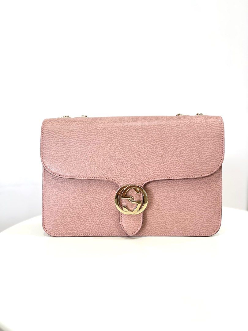 Gucci Large Top Handle Interlocking GG Crossbody