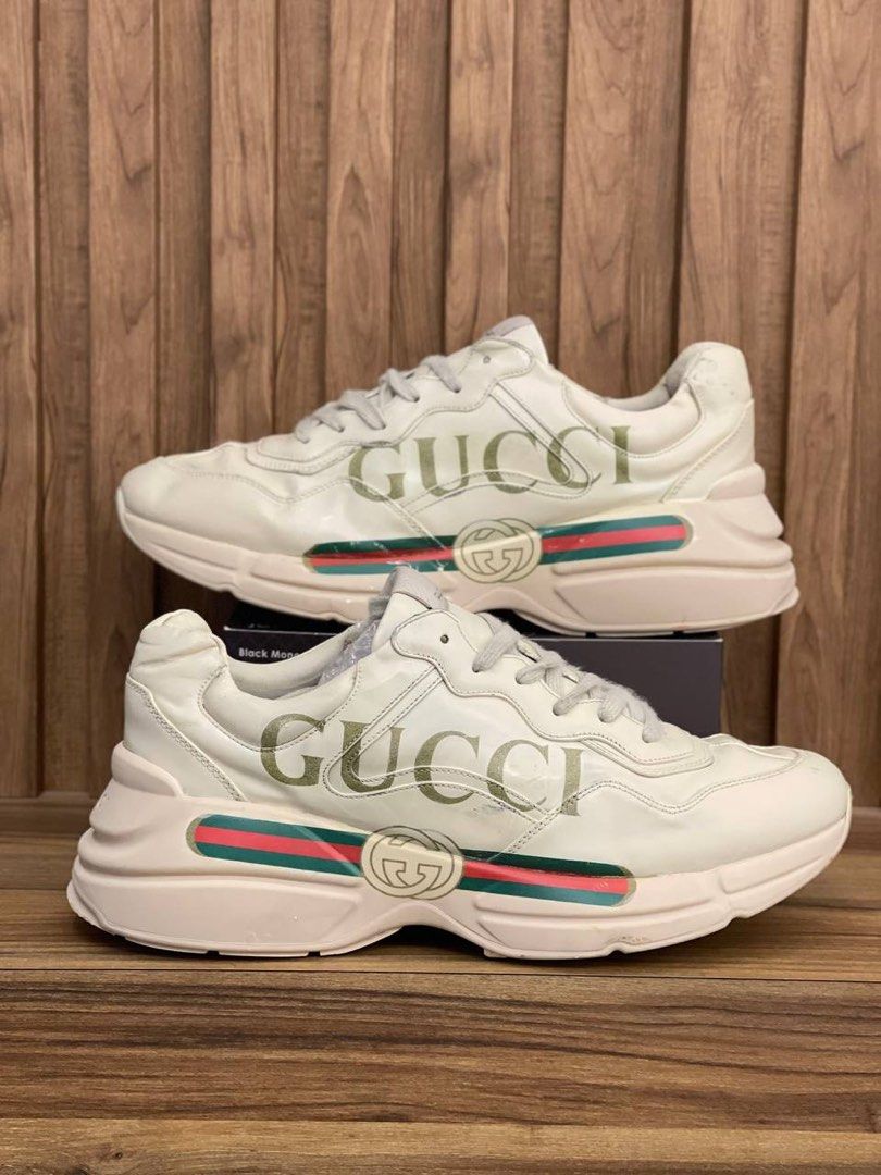 Gucci Rhyton Sneakers uk9 eu44 Luxury Sneakers Footwear on