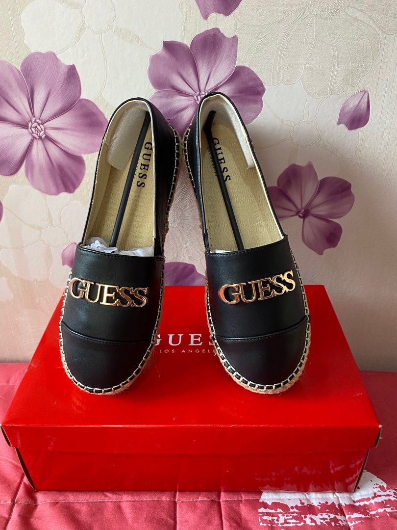 Guess olivia on sale logo espadrilles