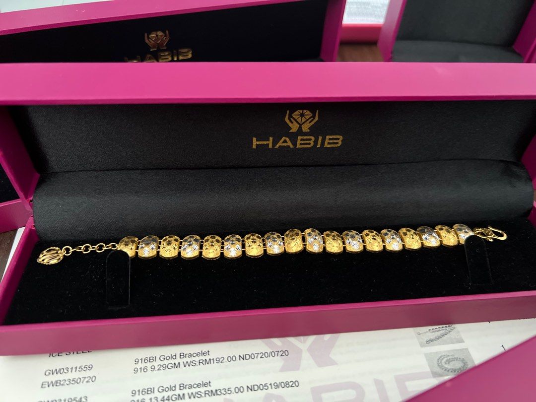 Habib Jewel Bracelet 9.29gm Women s Fashion Jewelry Organisers