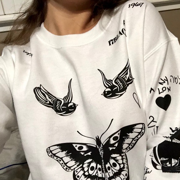 Harry styles online tattoo jumper