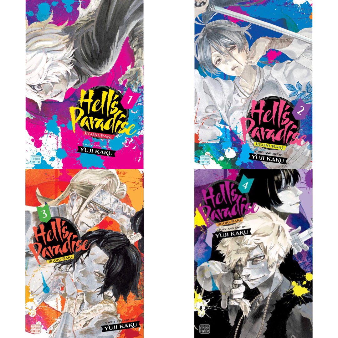 Hell's Paradise Jigokuraku Manga Anime Comic Volume 1-11 English Version