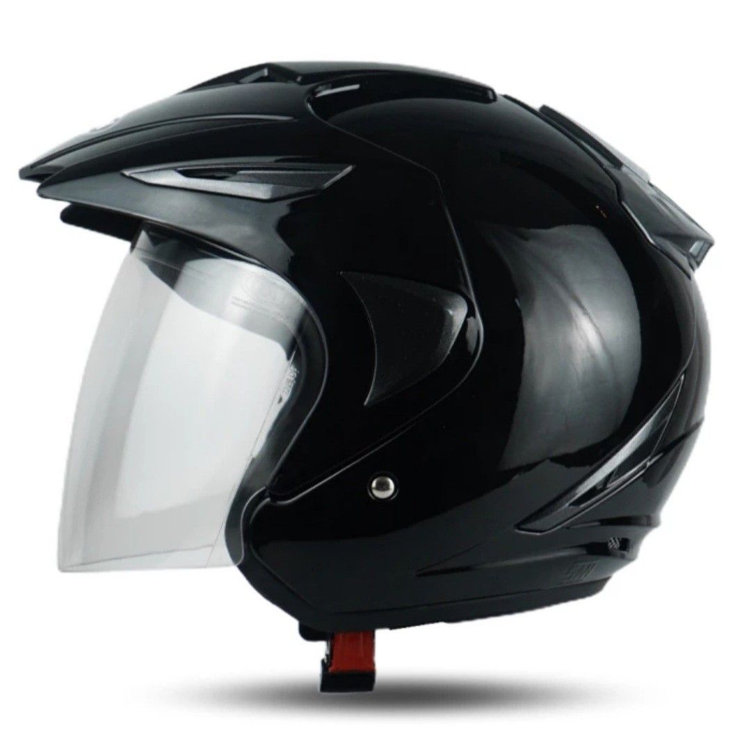 Helm motor half face clearance