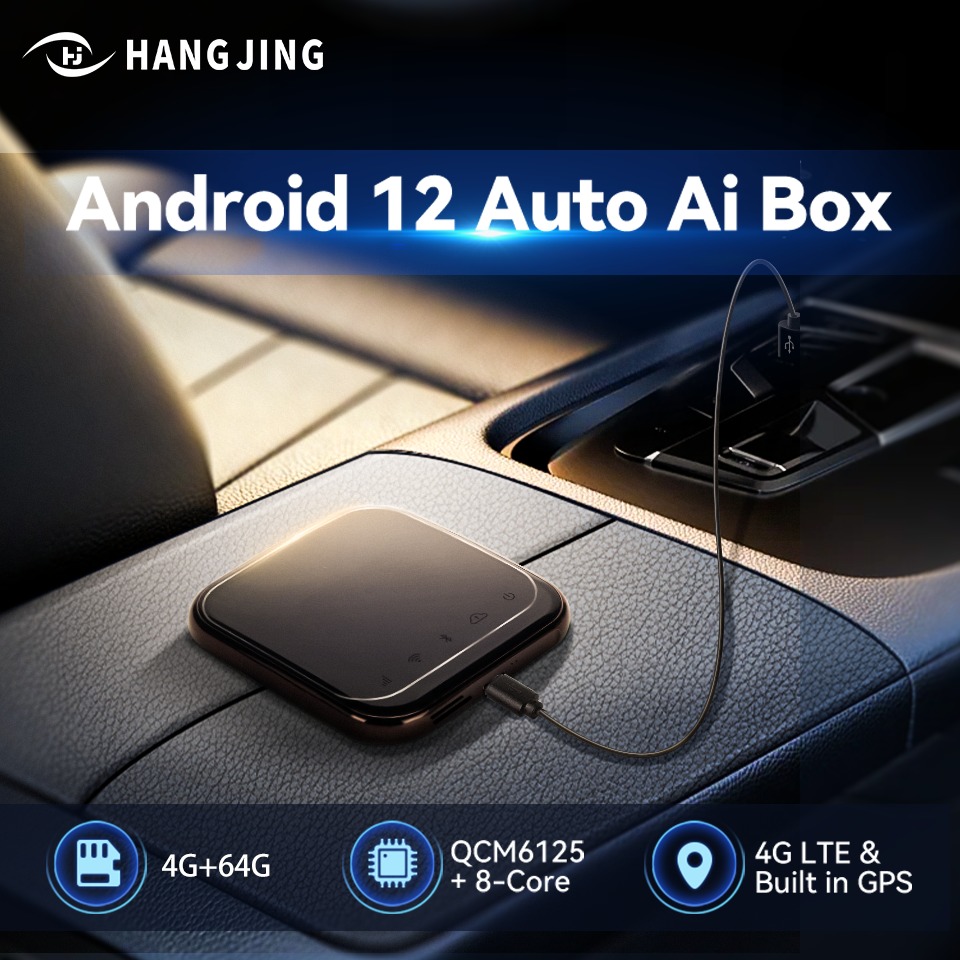HJ A9 Pro Wireless CarPlay Ai Box 8+128GB, Car Accessories, Accessories ...