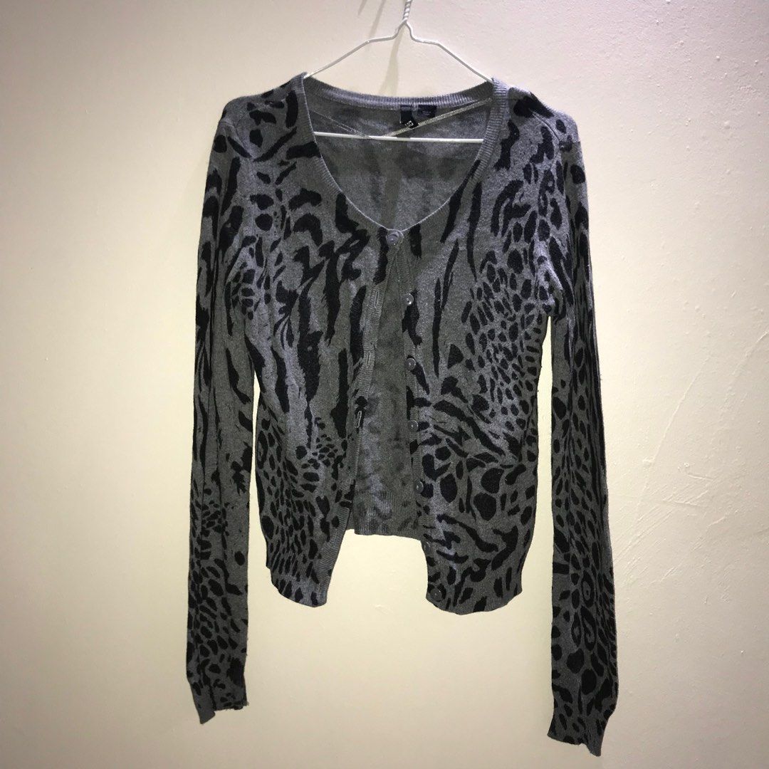 Cheetah print cardigan h&m new arrivals