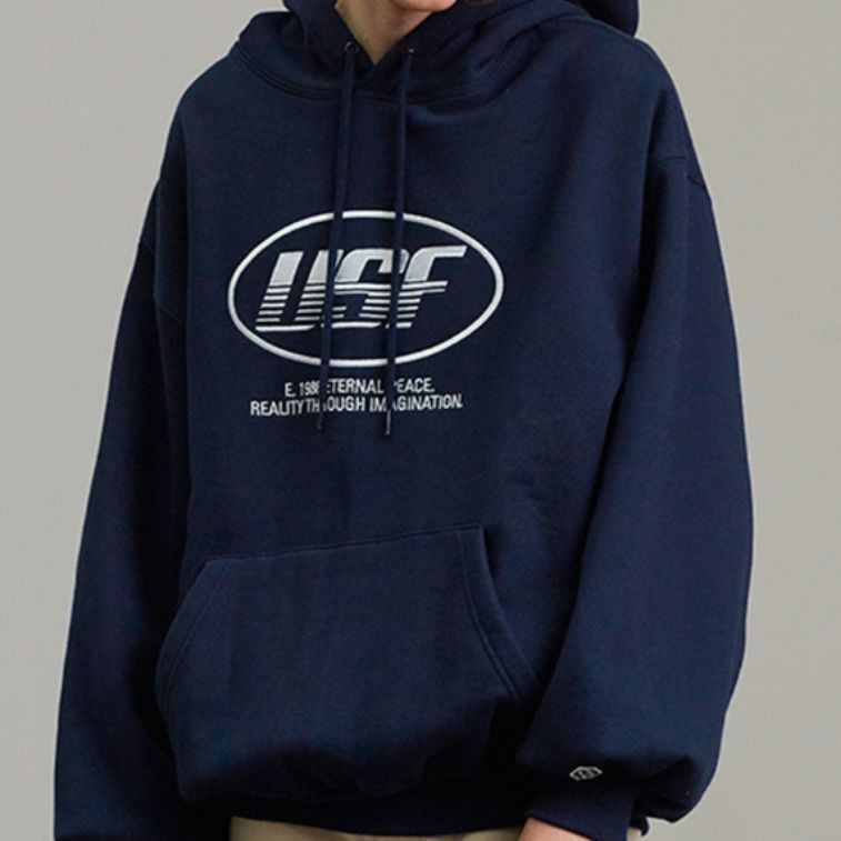Hoodie USF . URBAN STOFF Fesyen Pria Pakaian Baju Luaran di