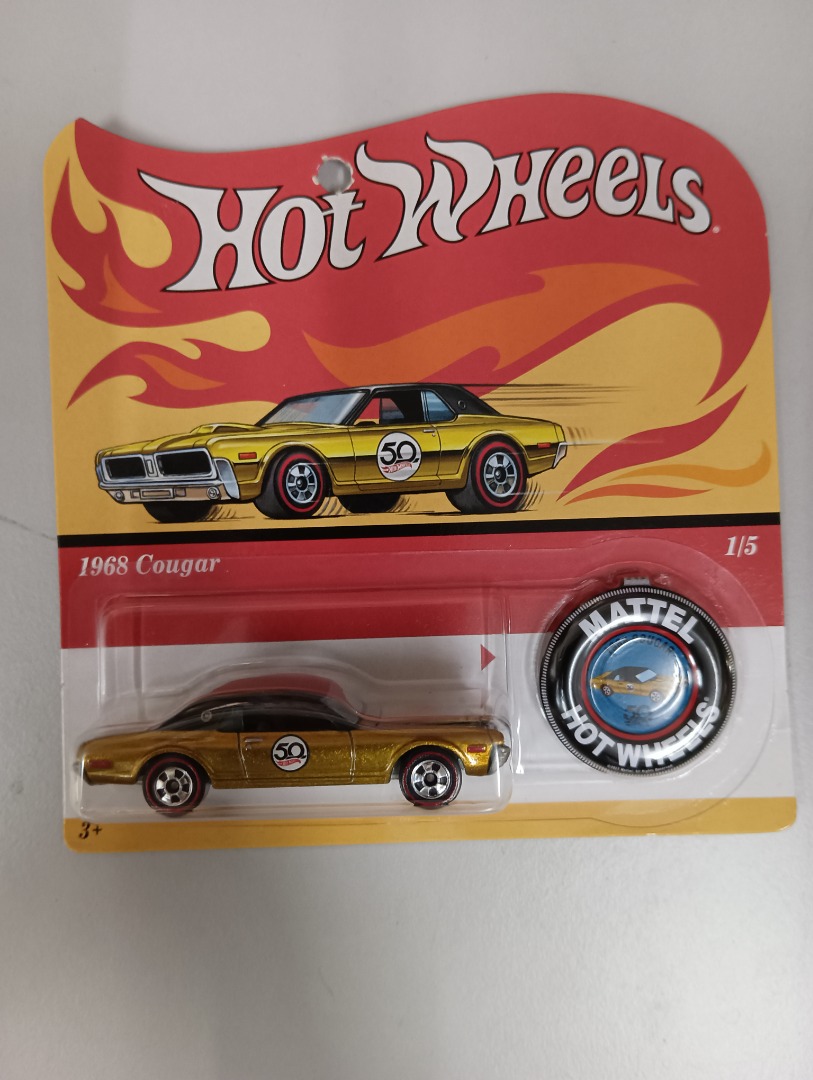 Hot wheels 1968 cougar 50th anniversary shop
