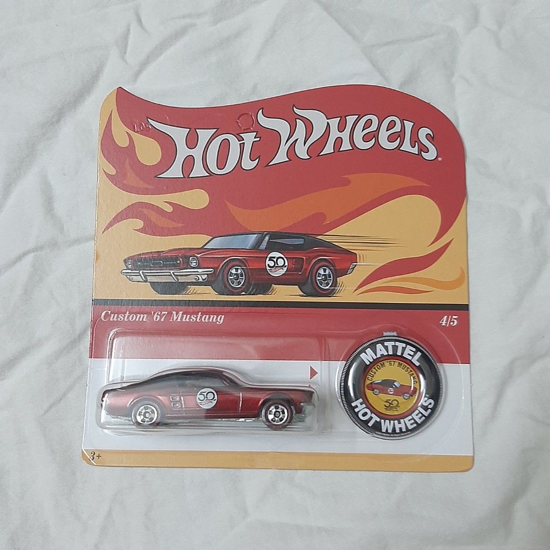 Hotwheels 50th anniversary custom 67 Mustang Hobbies Toys