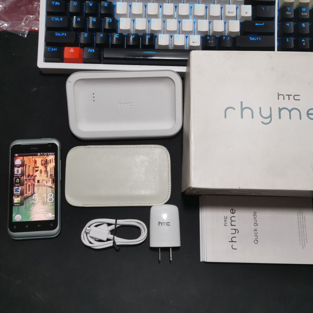 HTC Rhyme S510b | Item Code: 00011 (Category: Android Others) located in Caloocan City. Submitted by christian.montalban (Listing ID 1251098568, Image 2). Description: HTC Rhyme S510b | Item Code: 00011 Price: P2,899.00 Color: Clearwater 4GB ROM | 768MB RAM 3.7" S-LCD Display 1,600 mAh Li-Ion Removable Battery OS: Android 2.3.5 Package: Unit, Charger Head, Cable (Samsung), Pouch, Charging Dock, Manual, and Box Only Location: North Caloocan For Me