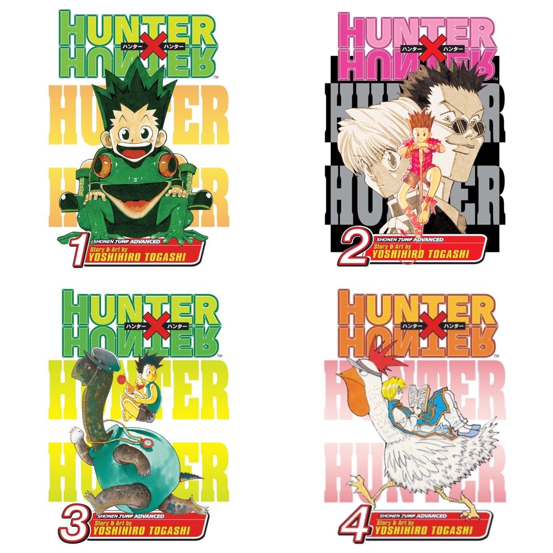 Hunter x Hunter Japanese Vol.1-37 Complete Full set Manga Comics