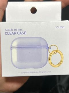 iCUBE Clear Case Airpods 3rd Gen