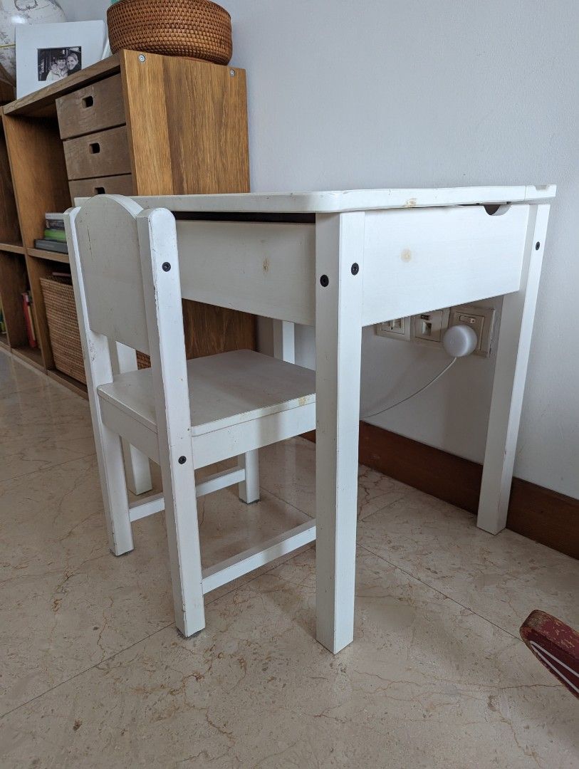 Ikea kids desk & chair, Babies & Kids, Baby Nursery & Kids Furniture