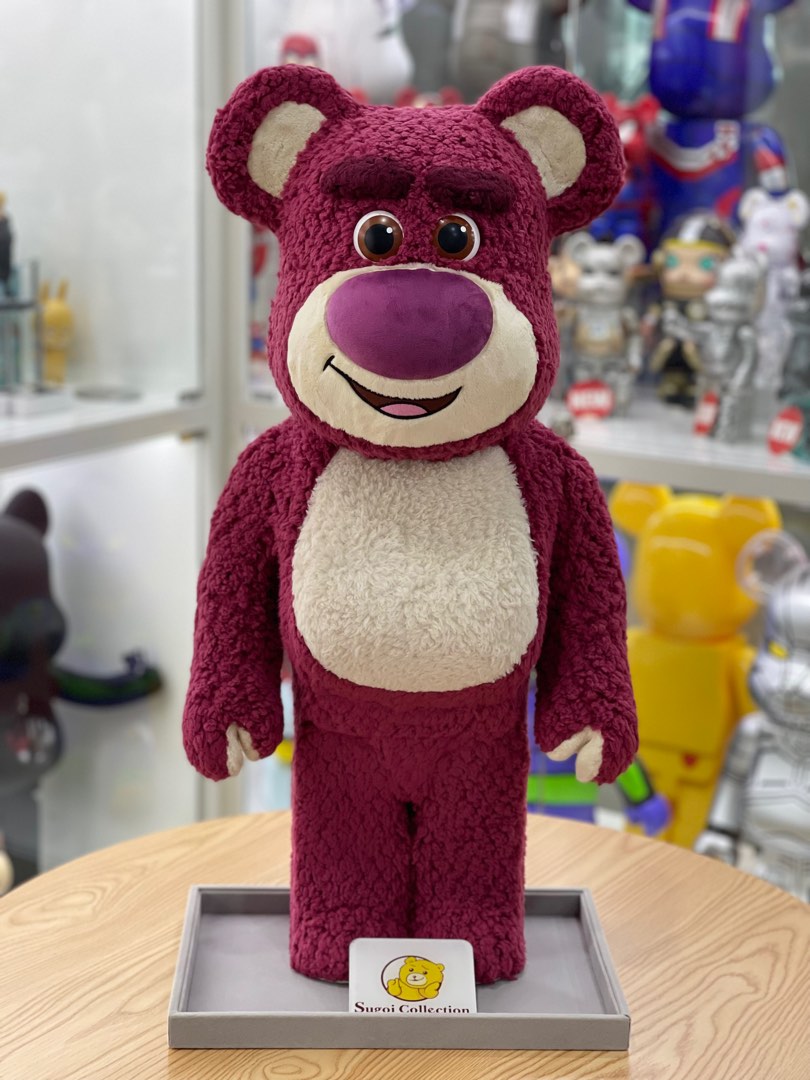 [In Stock] BE@RBRICK x Toy Story Lots-O Costume 1000% bearbrick 草莓熊