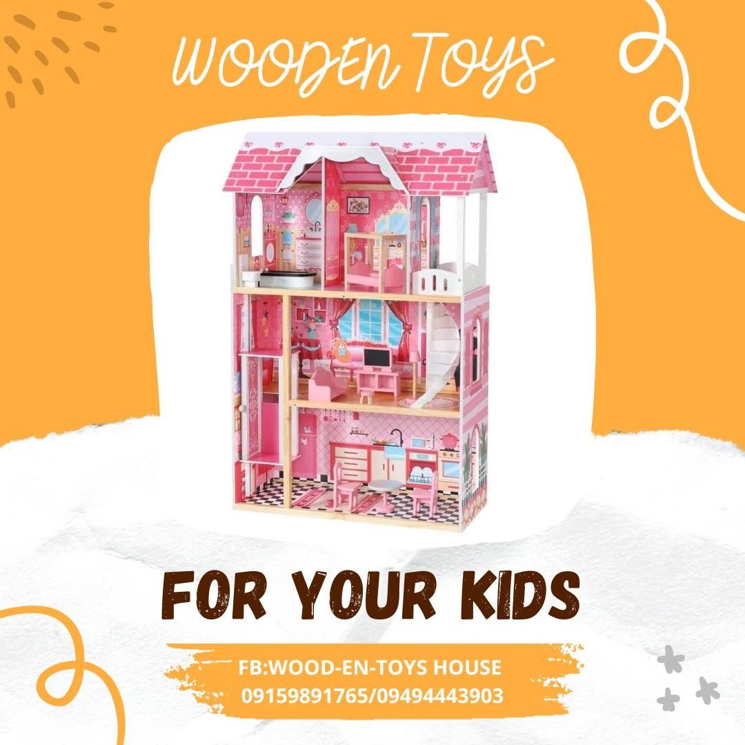 Isabelle Doll House / Giant Doll House with free Lights on Carousell