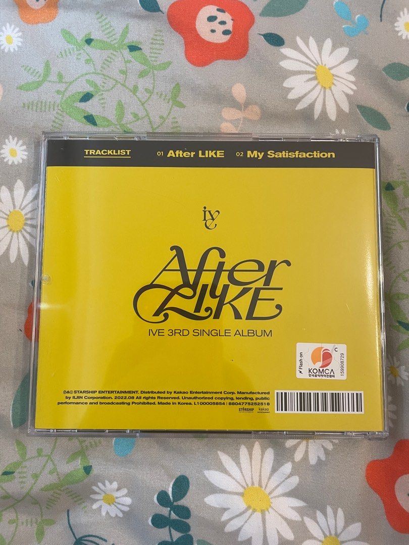 IVE Wonyoung After Like Jewel Case, Hobbies & Toys, Memorabilia