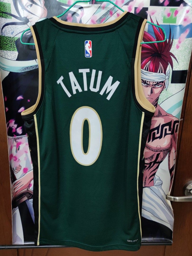Jayson Tatum Nike Mens Boston Celtics NBA 22-23 City Edition Swingman Jersey  NEW