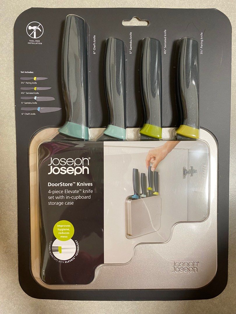 Joseph Joseph DoorStore 4-Piece Elevate Knife Set