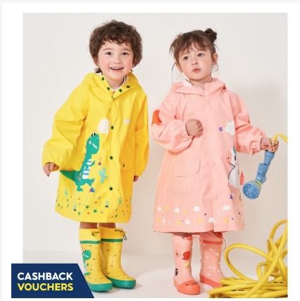 Cute raincoats on sale for juniors