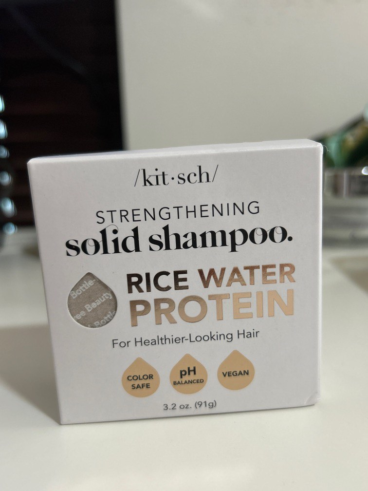 Kitsch Hair Growth Rice Bar Shampoo for Strengthening, Beauty & Personal Care, Hair on Carousell