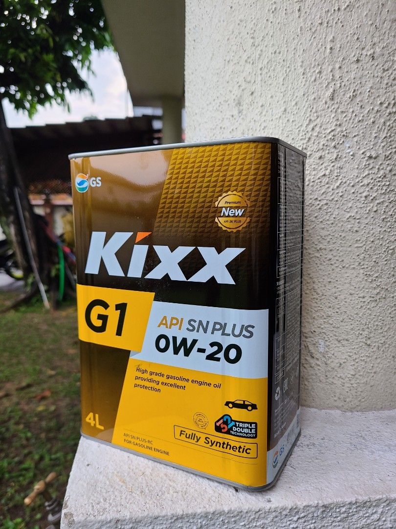 Kixx G1 0W-20 Fully Synthetic Oil (4L), Auto Accessories on Carousell