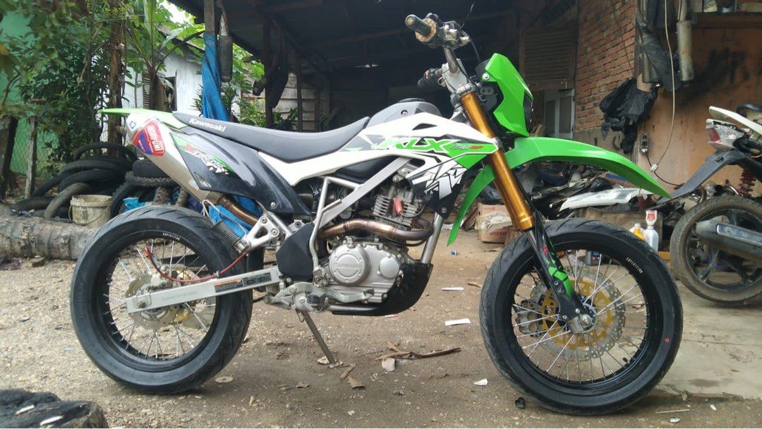 Klx bf exteream 2021 udah upgrage supermoto Motor di Carousell