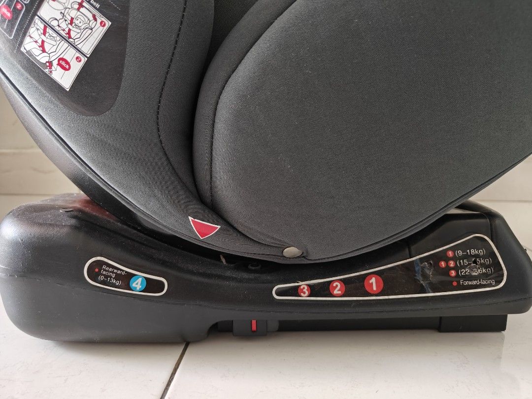 KOMOMO car seat 9 months to 12 years old (0kg36kg), Babies & Kids