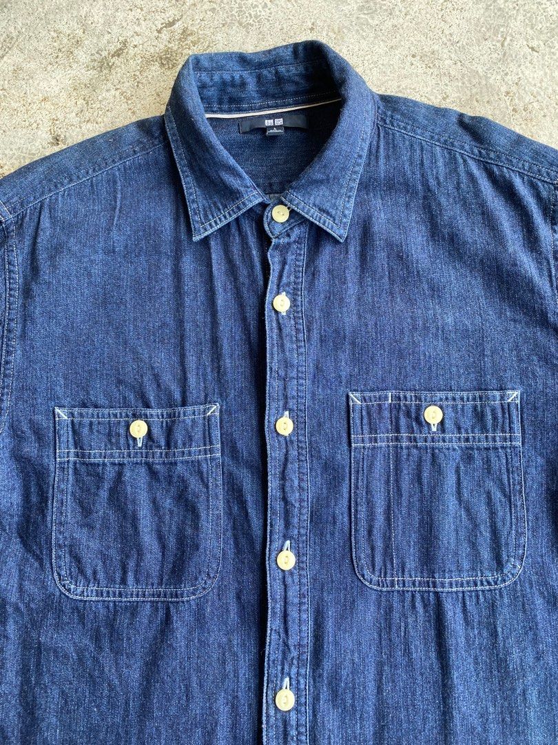 Uniqlo hotsell jeans shirt
