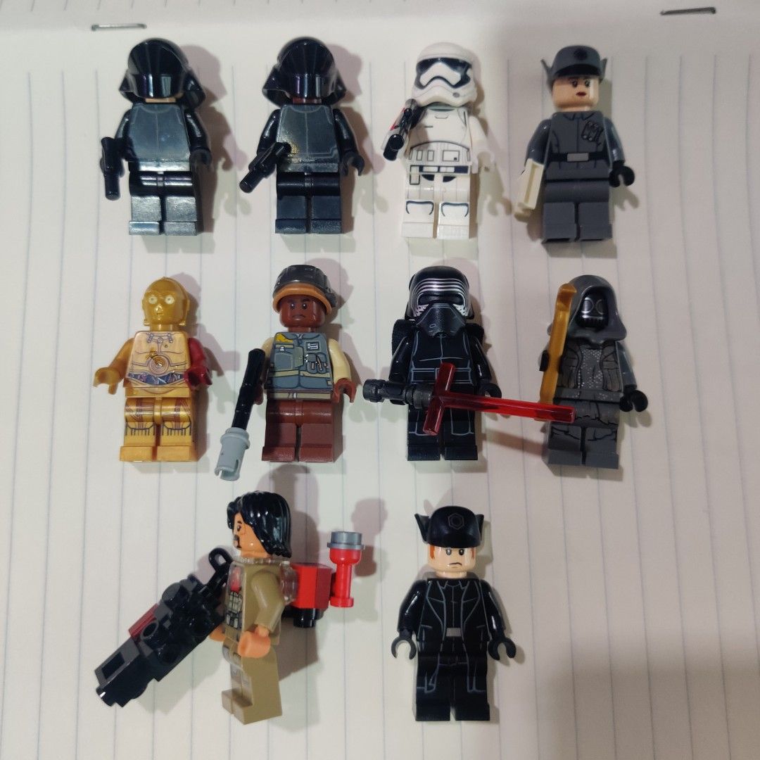 Lego Star Wars sequel trilogy minigifures Hobbies Toys Toys