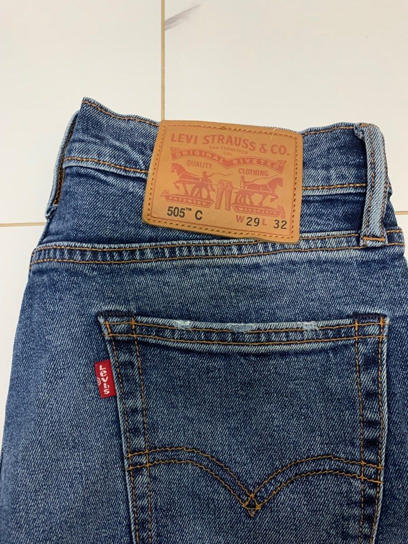 Levi's deals 505c selvedge