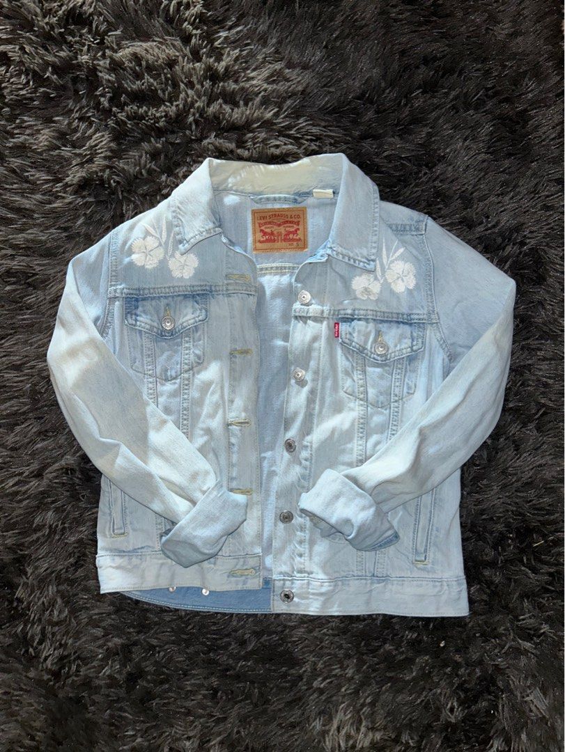 Jaket denim levis best sale original
