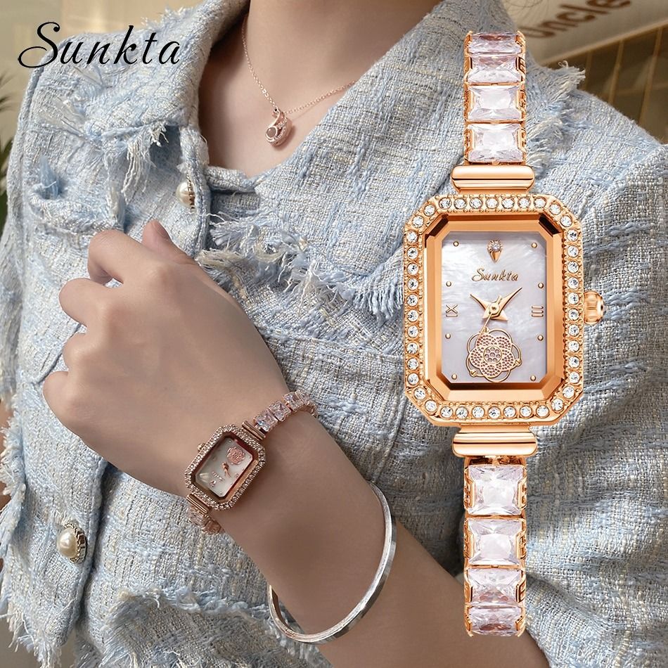 LIGE Brand SUNKTA Women Watches Sapphire Top Luxury Watch Woman Quartz Waterproof Women s Wristwatch Ladies Girls Watches Clock Carousell