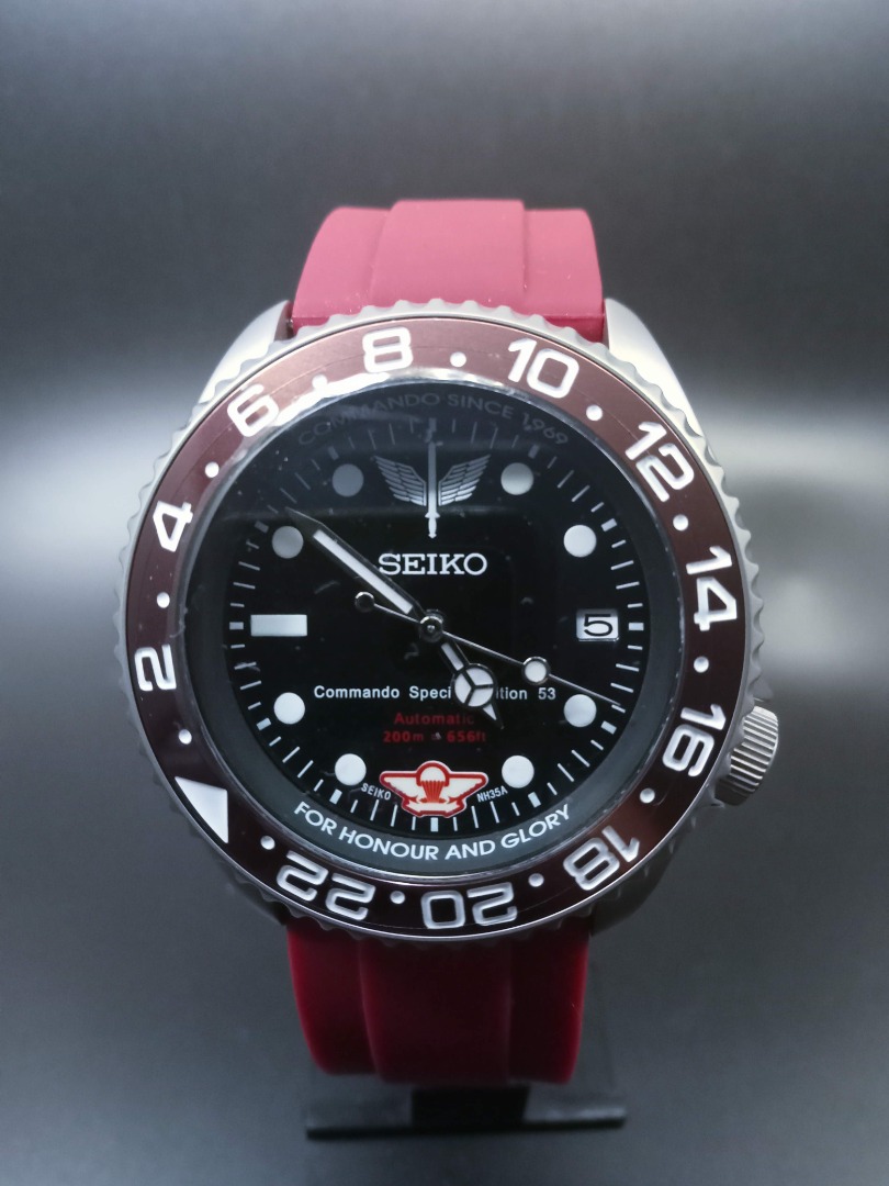 Commando discount seiko watch