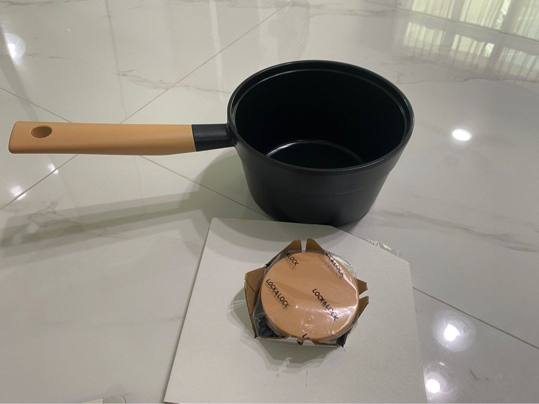 Lock & Lock Minimal Saucepan 18cm at 58!, Furniture & Home Living