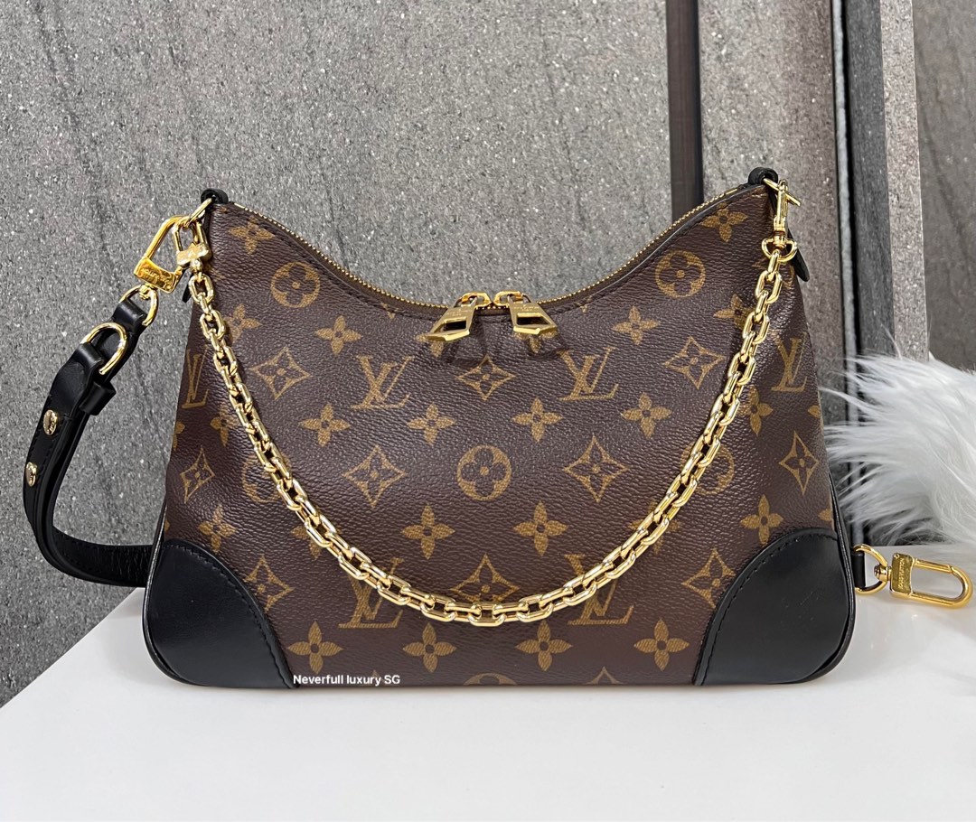 Louis Vuitton - Boulogne Bag - Black - Monogram - Women - Luxury