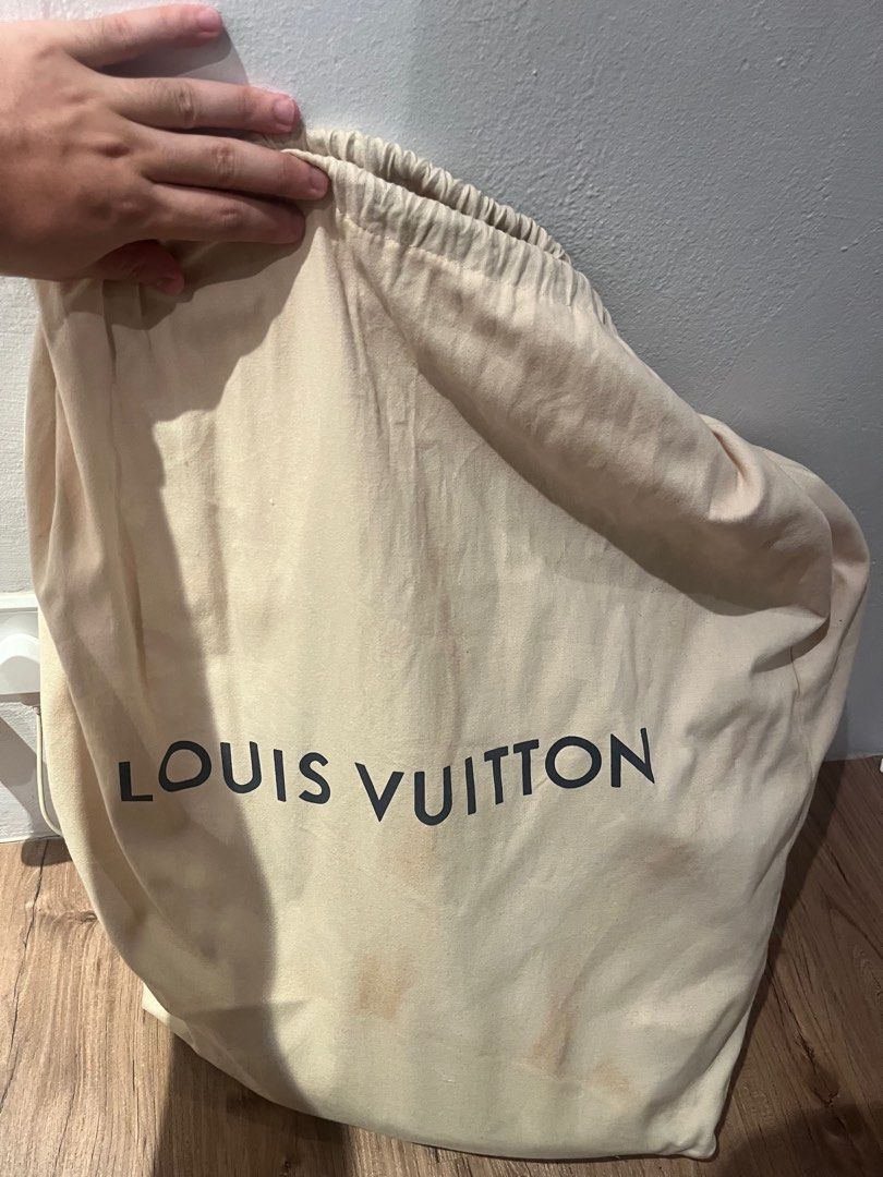 BRAND NEW Authentic Louis Vuitton XL Handbag Drawstring Dust Bag
