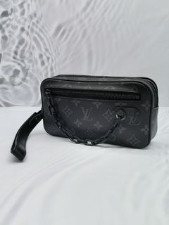Louis Vuitton 2020 Monogram Eclipse Pochette Volga - Satchels, Bags