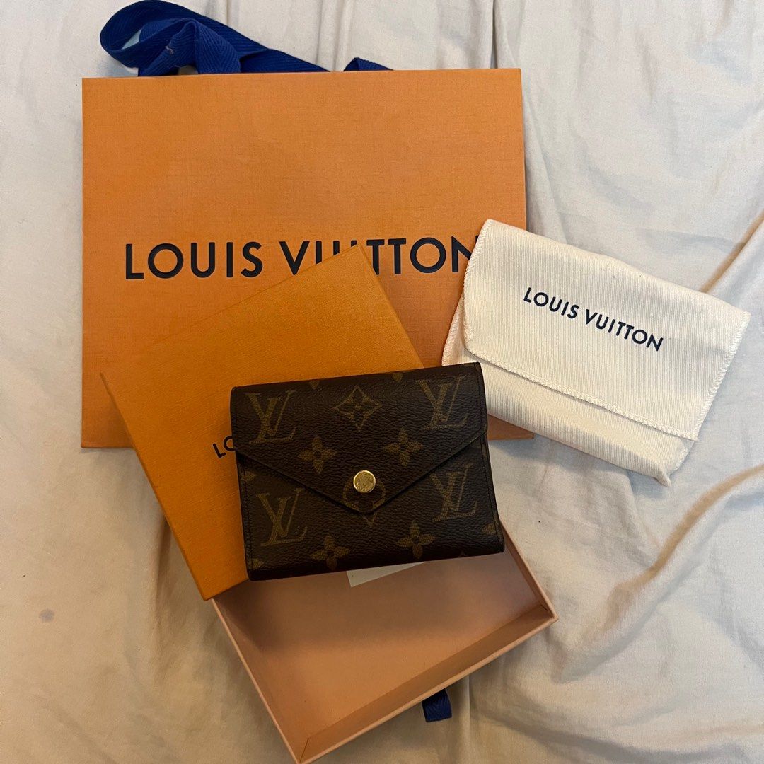 LV Wallet Box with Dust Bag, Luxury, Bags & Wallets on Carousell