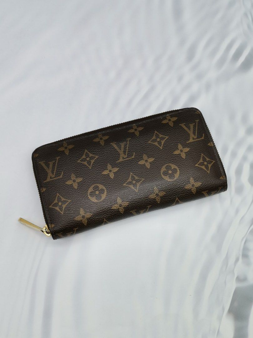 Louis Vuitton Portefeuille Zippy Ecru Leather Wallet (Pre-Owned)