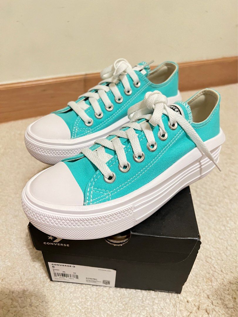 Ltd edition Converse Chuck Taylor All Star Ox Move canvas platform
