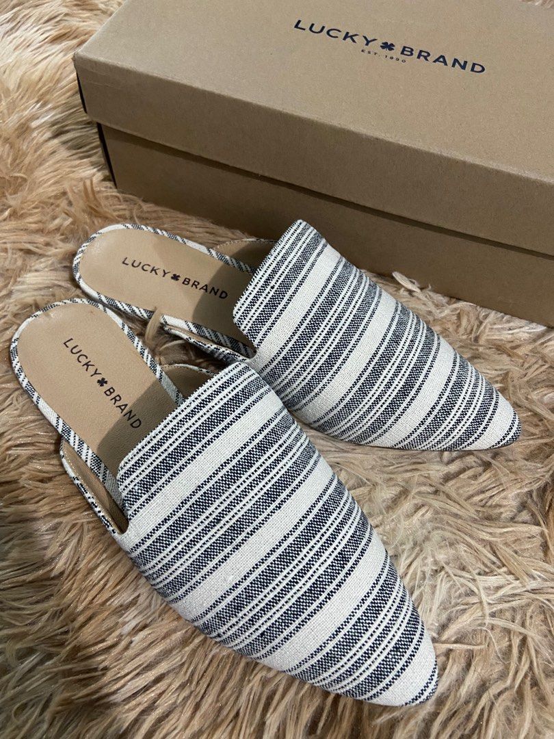 Lucky shop brand mule