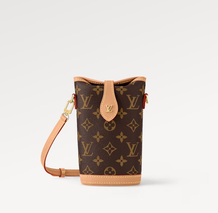 What Goes Around Comes Around Louis Vuitton Monogram Fold Over Bag