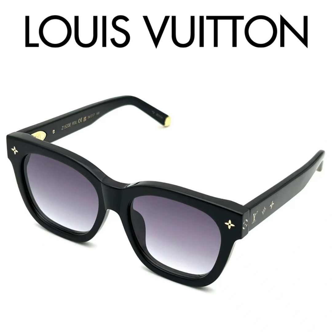 Louis Vuitton My Monogram Square Sunglasses Black (Z1523W/Z1523E